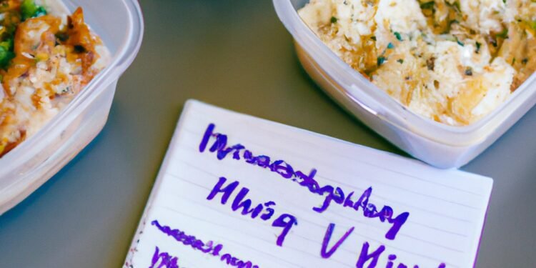 Healthy Meal Prepping for Weight Management: Planning for Success